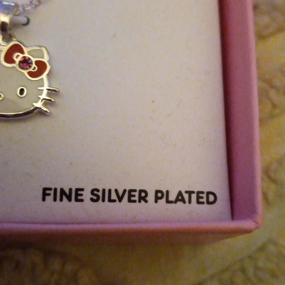Hello Kitty Sanrio Necklace and Earring Set
